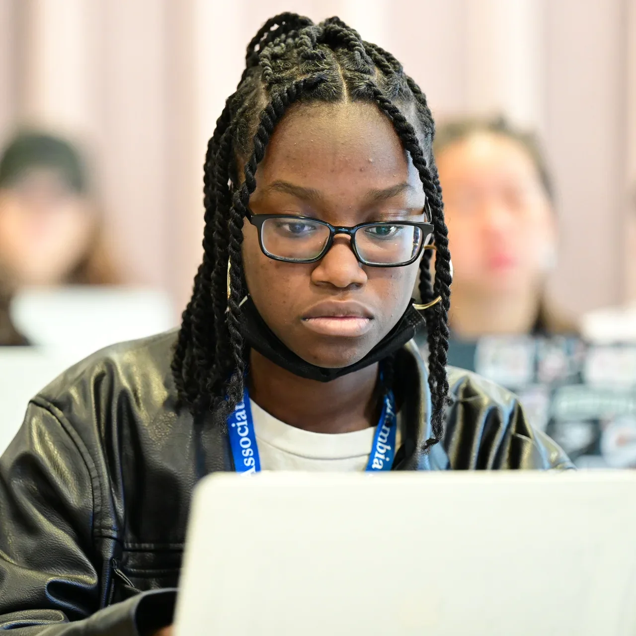 Student at the CSPA Summer Journalism Workshop