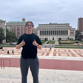 Student journalist Brady Ehrhart attended the 2025 CSPA Summer Journalism Workshop on the Columbia University campus