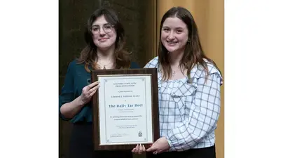 Caitlyn Yaede and Emmy Martin, The Daily Tar Heel (Photo: Mark Murray)